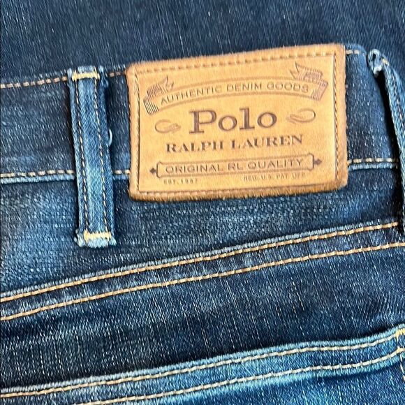 Polo by Ralph Lauren Blue Straight Jeans Classic Style - Picture 3 of 8